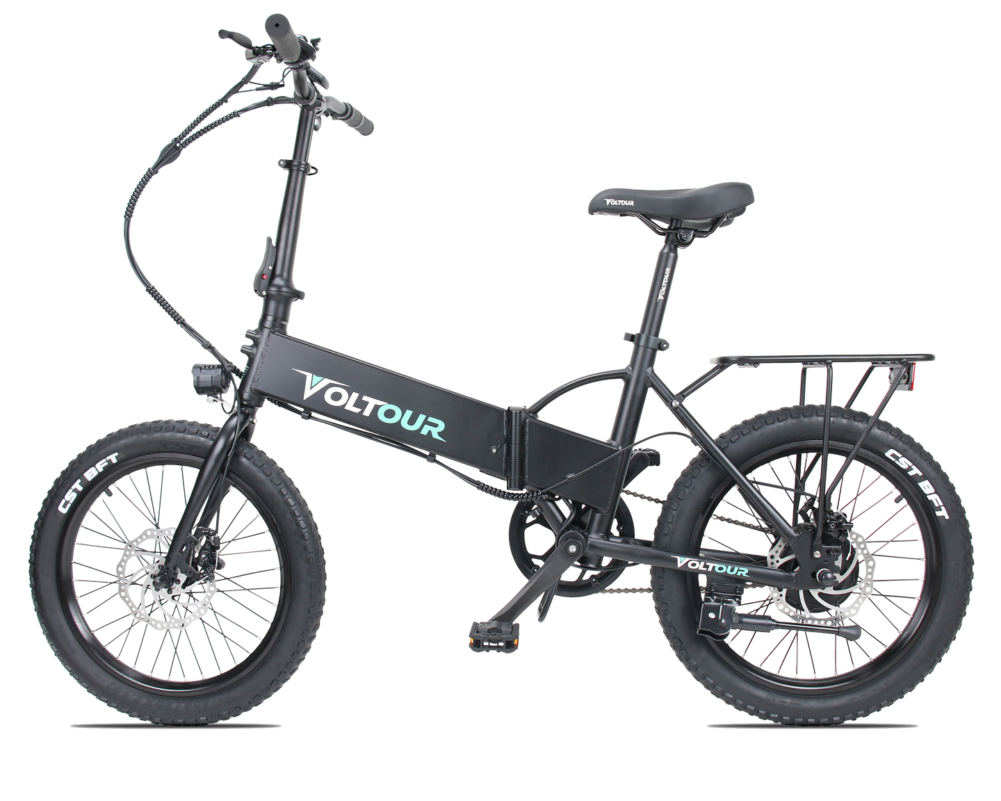 300 Watt Foldable Electric Bike with Step Over Frame - Trailrider
